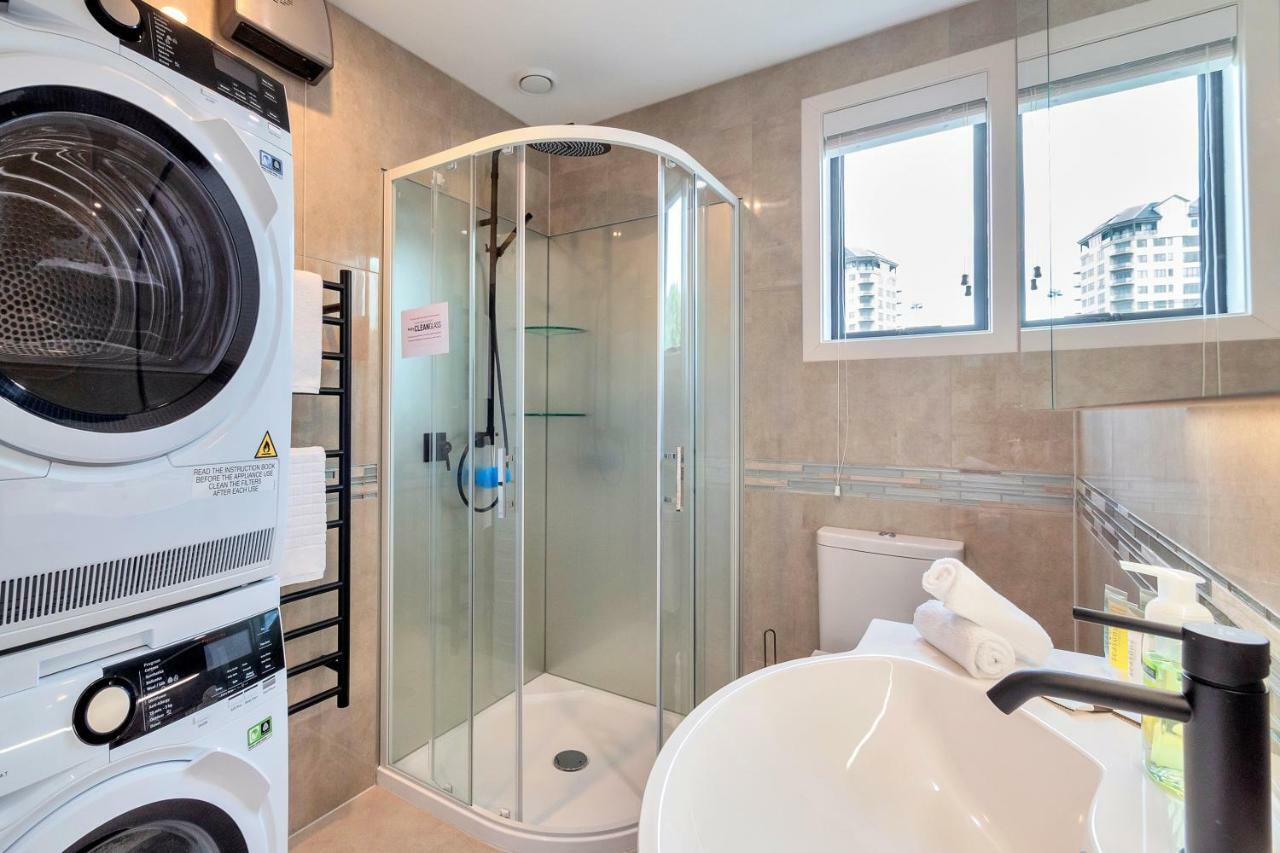 Greenwich Townhouse With Parking And Air-Con 奥克兰 外观 照片